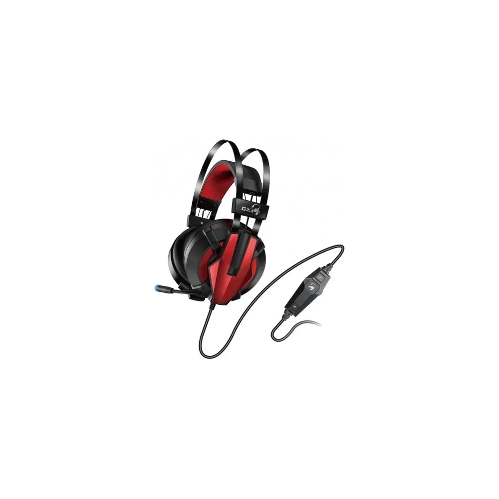 Genius HS-G710V USB fekete-piros gamer headset