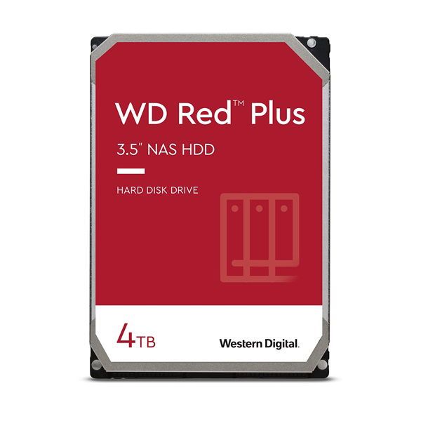 Western Digital 3.5&quot; Red Plus WD40EFPX SATAIII 5400rpm 256MB 4TB HDD