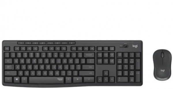 Logitech MK295 Silent wireless keyboard +mouse Grafit Grey HU