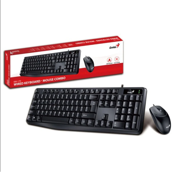 Genius KM-170 Keyboard + Mouse Kit Black HU