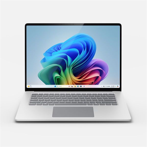 Microsoft Surface 7 Copilot+ PC 15&quot;Touch/Snapdragon X Elite 12 Mag/16GB/256GB/Int.VGA/Win11/platina laptop