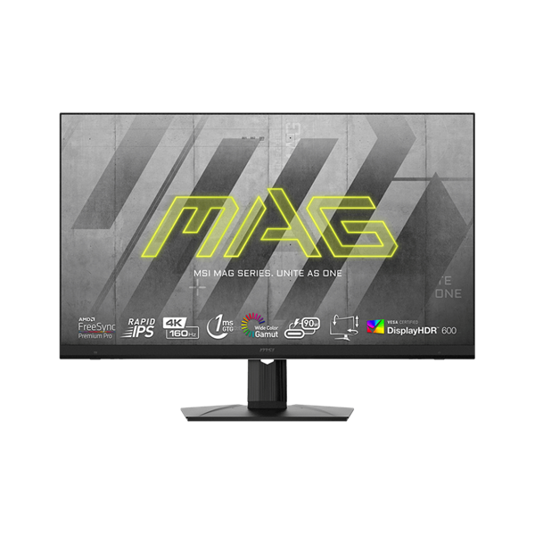 MSI 32&quot; MAG 323UPF 4K UHD IPS 160Hz HDMI/DP/USB/USB-C fekete gamer monitor