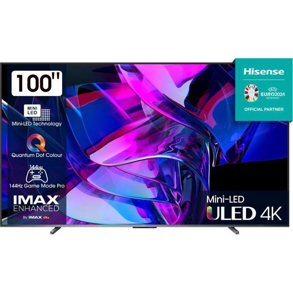 Hisense 100&quot; 100U7KQ 4K UHD Smart Mini-LED ULED TV