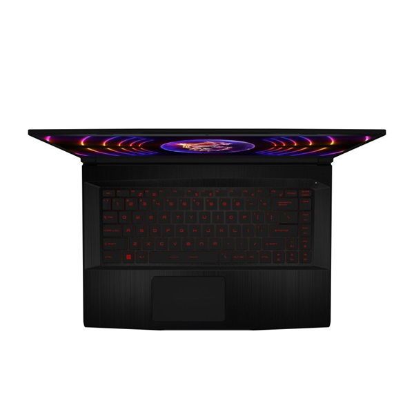 MSI Gaming NB Thin GF63 12UC-881, 15.6&quot; FHD 144Hz, i7-12650H, 16GB, 512GB M.2, RTX 3050 4GB, NOOS, Fekete
