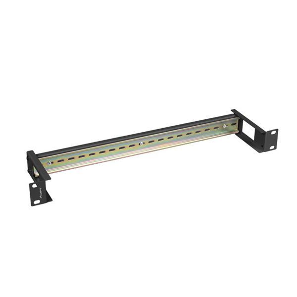 Lanberg AK-1801-B 19&quot; 1U fekete DIN sín panel