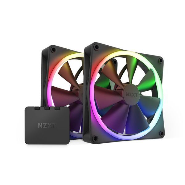 NZXT F Series F140 RGB Twin Pack - case fan