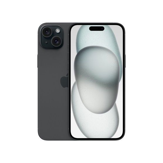 Apple iPhone 15 Plus - black - 5G smartphone - 128 GB - GSM
