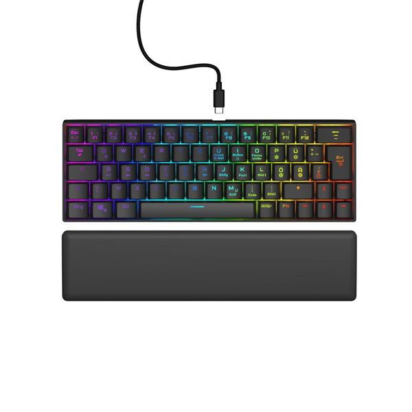 URAGE by Hama 217828 EXODUS 760TKL RGB (red switch) fekete mechanikus billentyűzet