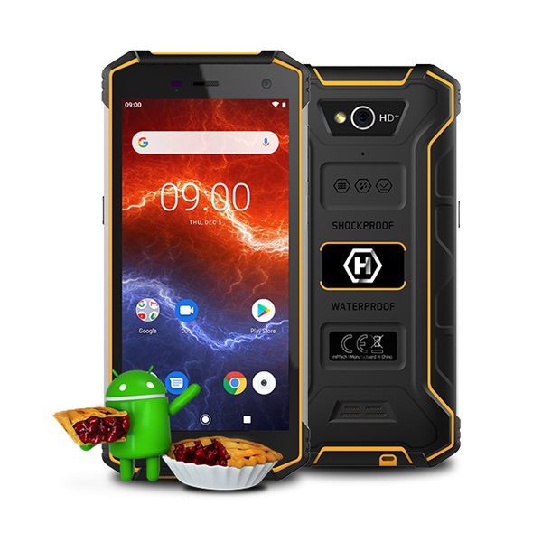 HAMMER ENERGY 2 5,5&quot; 3/32GB LTE Dual SIM fekete-narancs csepp-, por- és ütésálló okostelefon