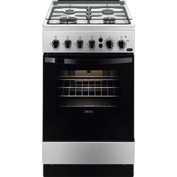Zanussi ZCG512K1XA inox gáztűzhely