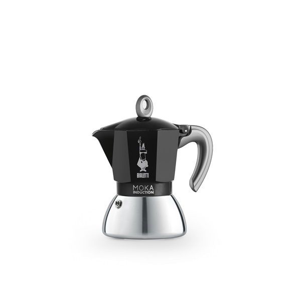 Bialetti Moka 6934 Induction fekete 4 személyes indukciós kotyogós kávéfőző