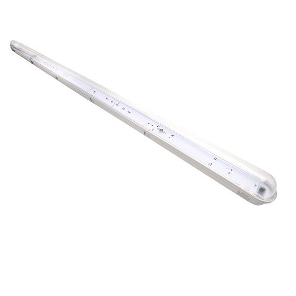 Iris Lighting JF258 T8 LED fénycsőre előkészített por- és páramentes lámpatest IP65 150cm fém békazárral