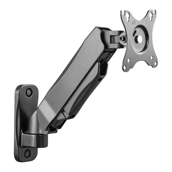 Stell SOS 1810 13&quot;-32&quot; VESA 100x100 Single egykaros gázdugattyús fali monitor tartó konzol