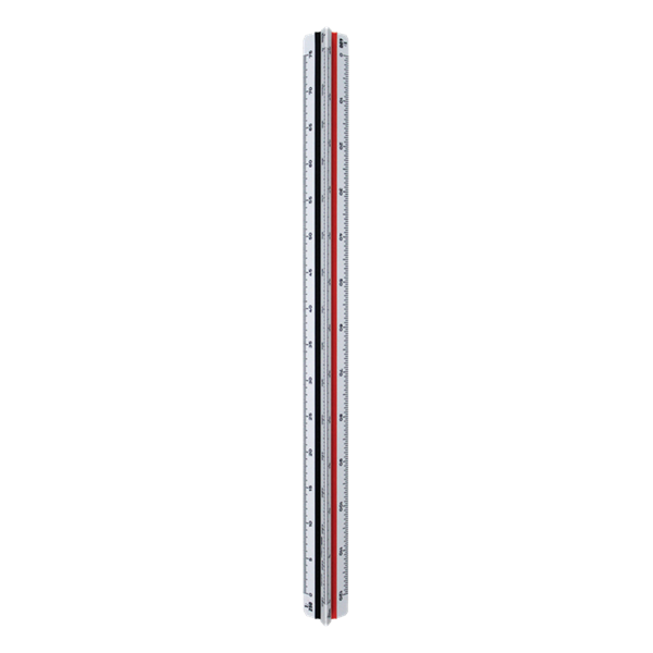 Aristo 30 cm &quot;B&quot; építész léptékvonalzó