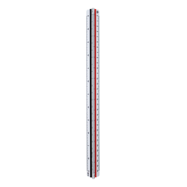 Aristo 30 cm &quot;D&quot; műszaki iskolai léptékvonalzó