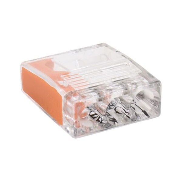 Bemko E00-PM23-100 3-as, max. 2,5mm2, 100db/csomag vezetékösszekötő