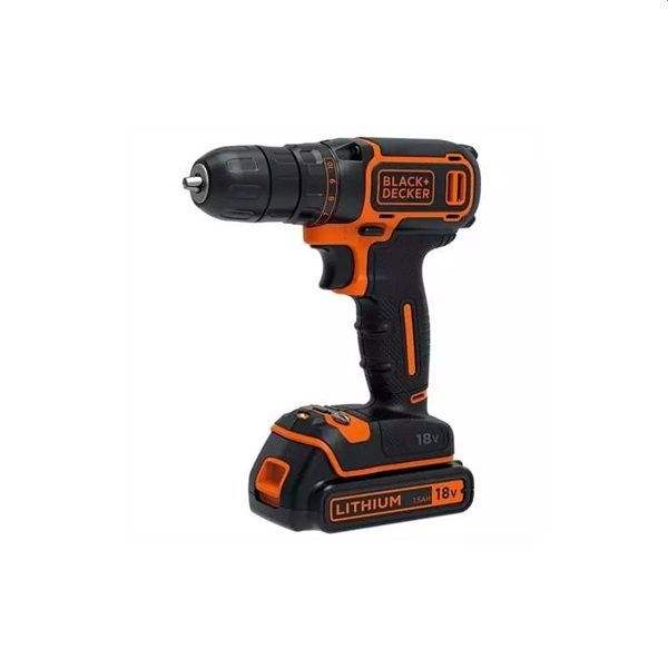 Black&amp;Decker BDCDC18-QW 18V 1.5Ah Li-Ion akkus fúrócsavarozó