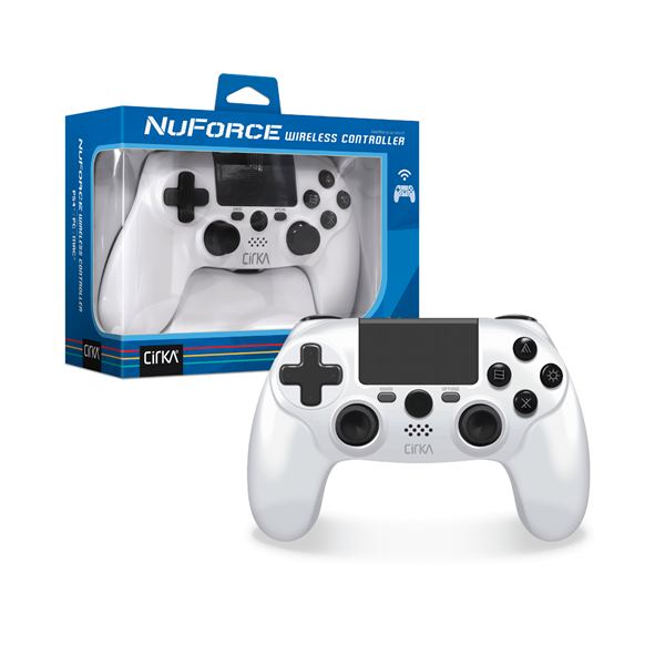 Cirka NuForce PS4/PC/Mac fehér vezeték nélküli kontroller