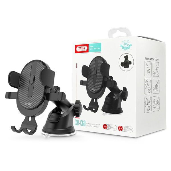 XO TF-0207 XO univerzális műszerfalra/szélvédőre helyezhető PDA/GSM 4-6&quot; autós tartó