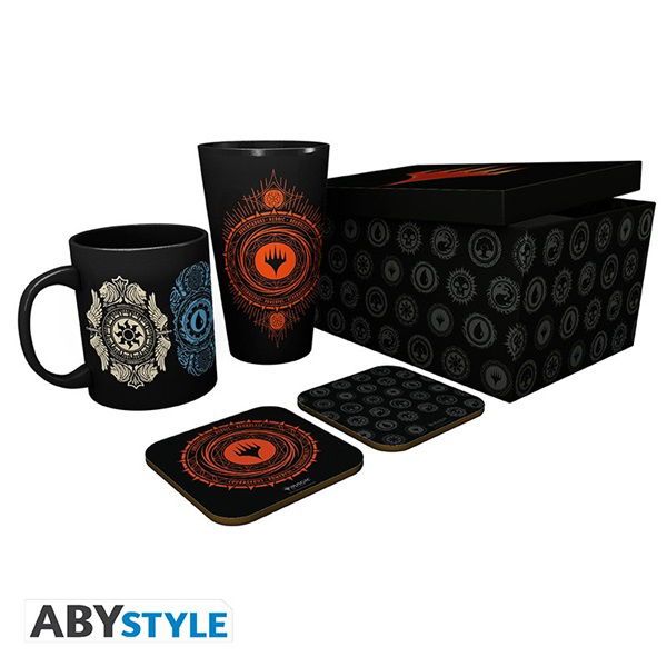 Magic the Gathering - &quot;Planeswalker&quot; 400ml pohár + 320ml bögre + alátét csomag