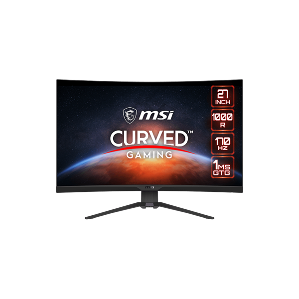 MSI 27&quot; MAG 275CQRF-QD WQHD VA 170Hz HDMI/DP/USB-C ívelt gamer monitor