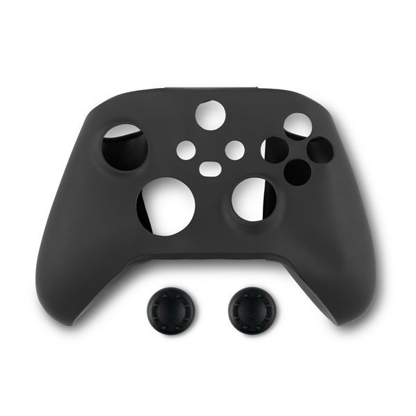 Spartan Gear XBOX Series X/S kontroller szilikon skin fekete + thumb grips