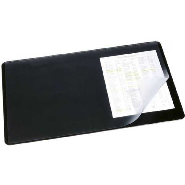 Durable 530x400mm áttetsző fedlappal fekete asztali könyöklő