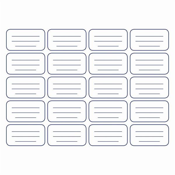 Herlitz 20db-os iskolai etikett