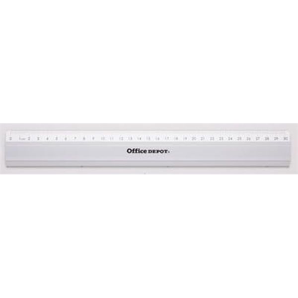 Office Depot 30cm-es alumínium vonalzó