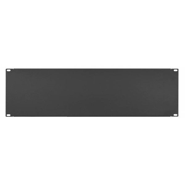 Stalflex RP19-3U-B 19&quot; 3U fekete takaró panel