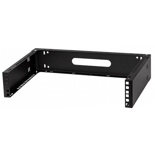 Stalflex WRH19-2U-330B 19&quot; 2U 330mm mély fekete fali rack keret