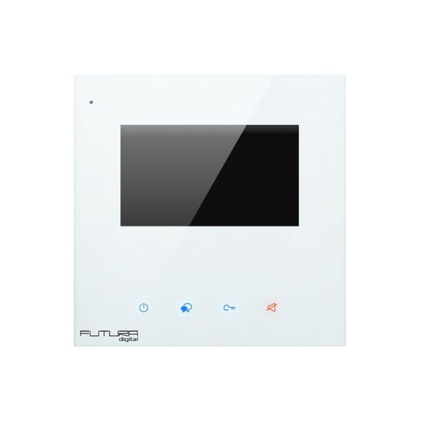 FUTURA VDX-439 érintőkijelzős/Wi-Fi modul hívástovábbítással/4,3&quot;-s kijelző/Interkom/videós lakáskészülék