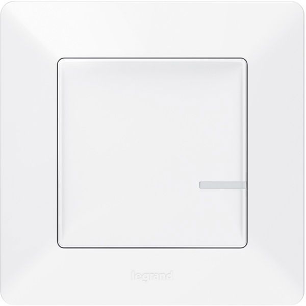 Legrand Vezeték nélküli kapcsoló egypólusú Valena Life Netatmo fehér