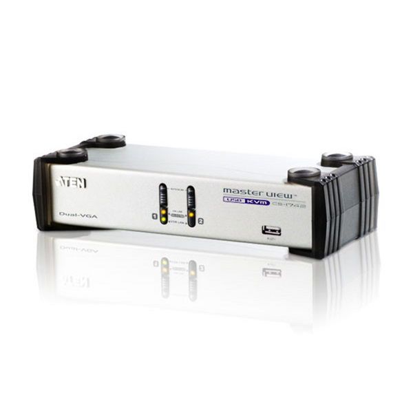 ATEN KVM Switch Dual-View 2PC USB CS1742