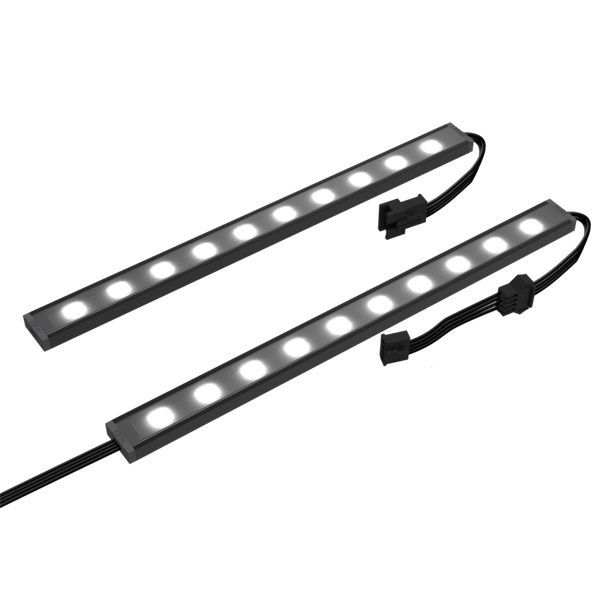 NZXT HUE 2 RGB Underglow 2x 20cm, Fekete