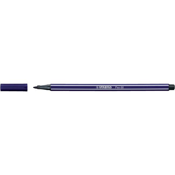 Rostirón, 1 mm, STABILO &quot;Pen 68&quot;, berlini kék