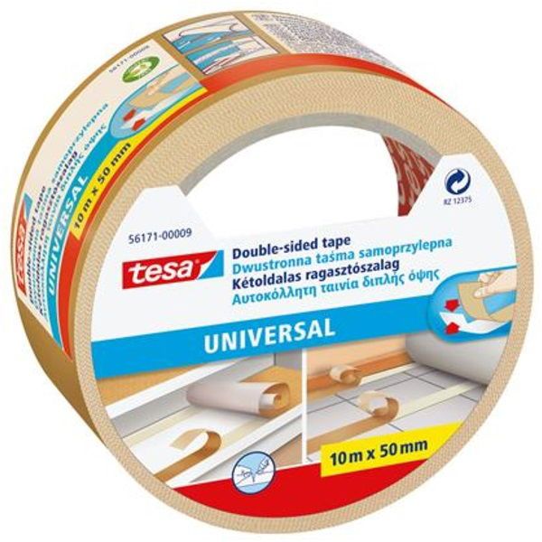 Ragasztószalag kétoldalas, 50mmx10m Tesa