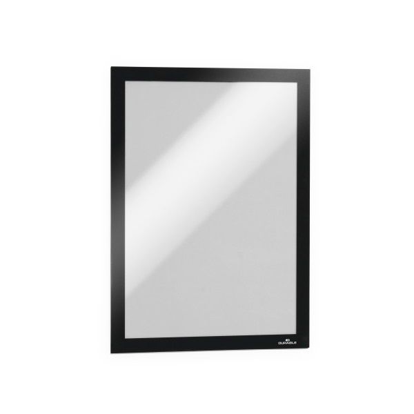 Infókeret A4, mágneses záródás, Durable Duraframe® fekete