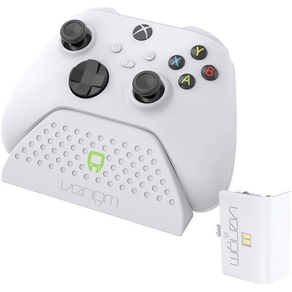 Venom VS2870 Xbox Series X &amp; S fehér töltőállomás + 1 db akkumulátor