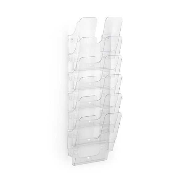 Prospektustartó A4, Durable Flexiplus 6 db/csomag, áttetsző