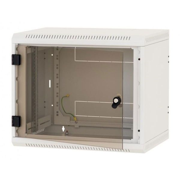 Triton 19&quot; 6U 400mm mély fali rack szekrény