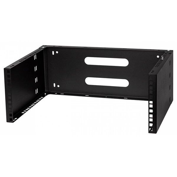 Stalflex WRH19-4U-330B 19&quot; 4U 330mm mély fekete fali rack keret