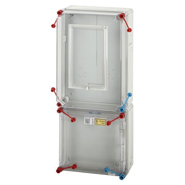 Hensel HB3008-U 1/3F 1xM80A 1-szintes 1-mérőhely 1M szerelőlappal huzalozással mérőszekrény