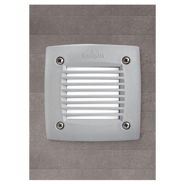 Fumagalli LETI 100 SQUARE ST LED 3W GX53 fehér kültéri beépíthető falilámpa