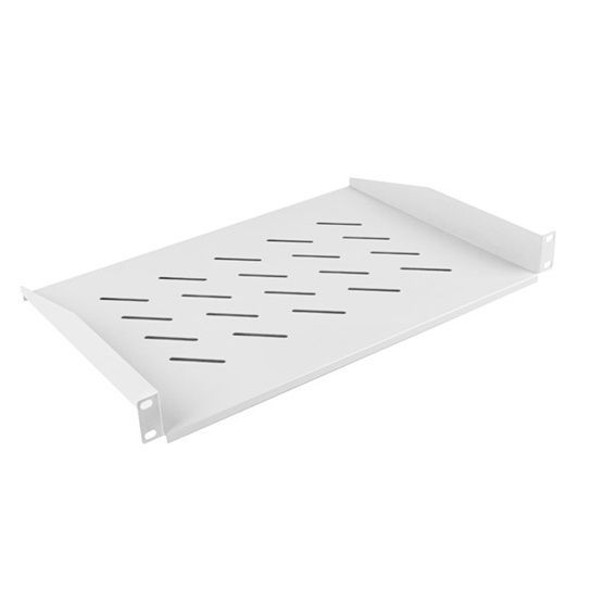 Lanberg 19&quot; fix polc/tálca 1U/483x315mm 25kg maximum terhelhetőség szürke