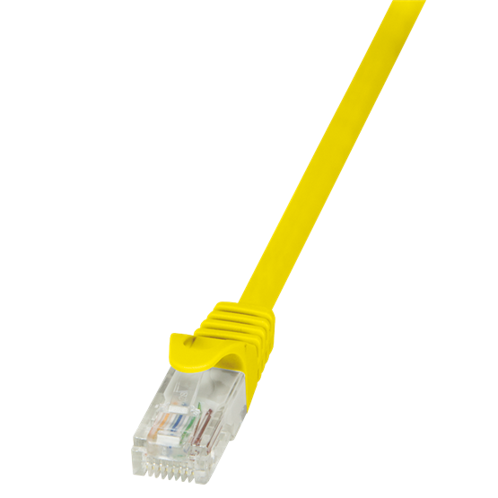 LogiLink patch cable - 1 m - yellow