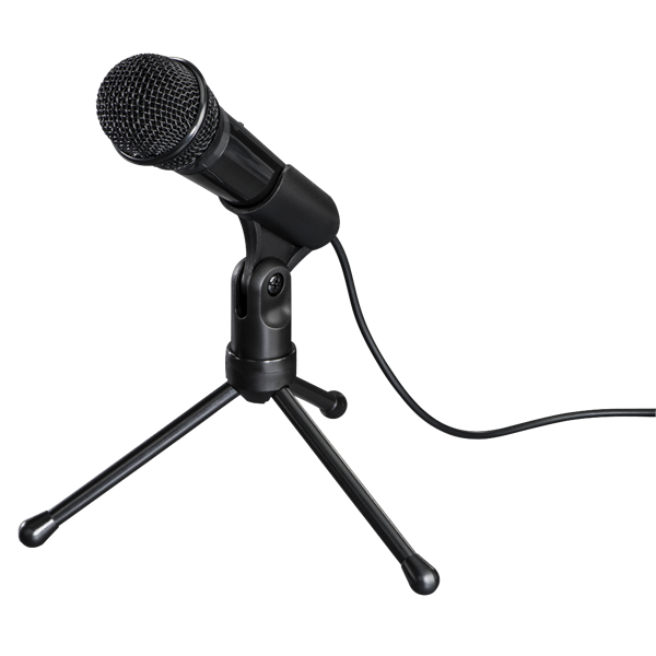 Hama MIC-P35 Allround Microphone for PC and Notebook Black