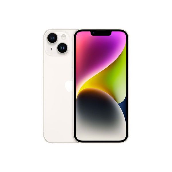 Apple iPhone 14 6,1&quot; 5G 6/128GB Starlight fehér okostelefon