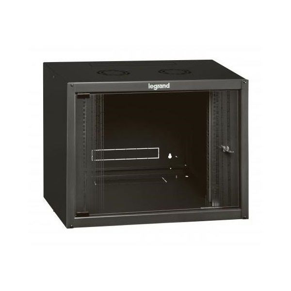 Legrand 19&quot; 9U Falra szerelhető Rackszekrény Grey
