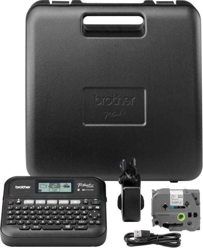 Brother PT-D460BTVP Címkenyomtató Black